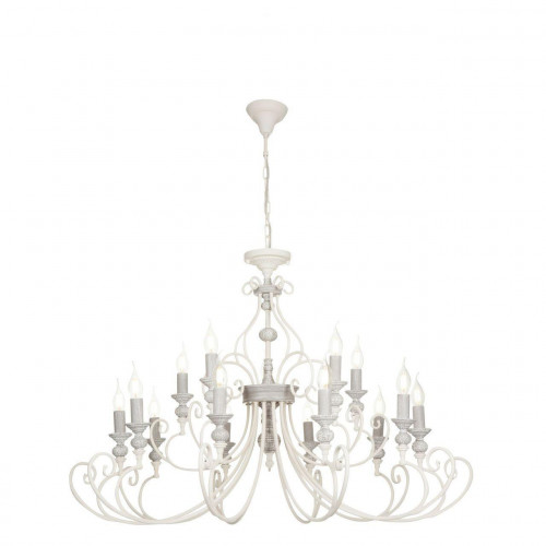 подвесная люстра maytoni karina arm631pl-15w белая в Королёве