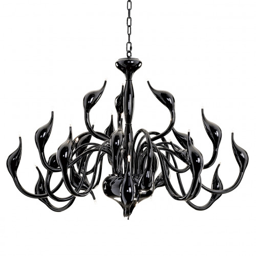 подвесная люстра lightstar cigno collo bk 751247 в Королёве