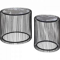 столик приставной wire черный 45x45x46 в Королёве