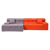 диван tufty-time sofa угловой модульный серый с оранжевым в Королёве