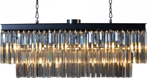 люстра odeon l110 black&glass чёрная, прозрачная в Королёве