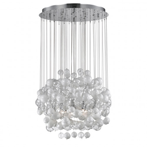 подвесная люстра ideal lux bollicine sp14 bianco в Королёве