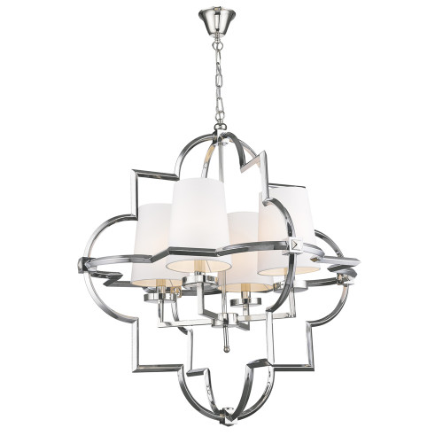 люстра mandeville l nickel от delight collection белая/никель в Королёве