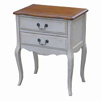 прикроватная тумба mobilier de maison белая, коричневая в Королёве