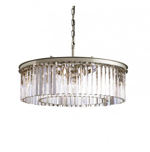 люстра prism silver 50 серебро, прозрачное стекло в Королёве