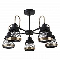 потолочная люстра f-promo entresol 2346-5p черная в Королёве