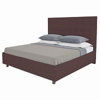 кровать большая 200х200 royal black коричневая в Королёве