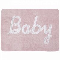 ковер с надписью baby розовый в Королёве