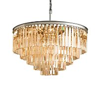 подвесной светильник odeon 10a chrome/amber от delight collection хром/янтарная в Королёве