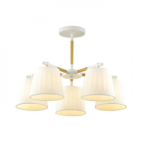 потолочная люстра odeon light nicola 4111/5 белый в Королёве