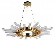 подвесная люстра crystal lux fair sp12 gold d800 в Королёве