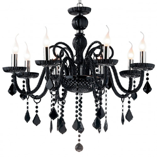 подвесная люстра ideal lux giudecca sp8 nero в Королёве