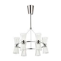подвесная светодиодная люстра odeon light grana 4013/61l хром в Королёве
