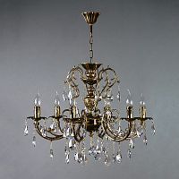 подвесная люстра ambiente alicante 8888/6 pb tear drop в Королёве