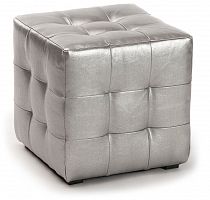 пуф шарм-дизайн люкс серебро в Королёве